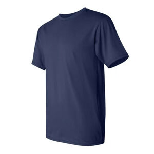 Augusta Sportswear Nexgen Wicking 6-Pack T-Shirt in Navy, Size L​​​​​​